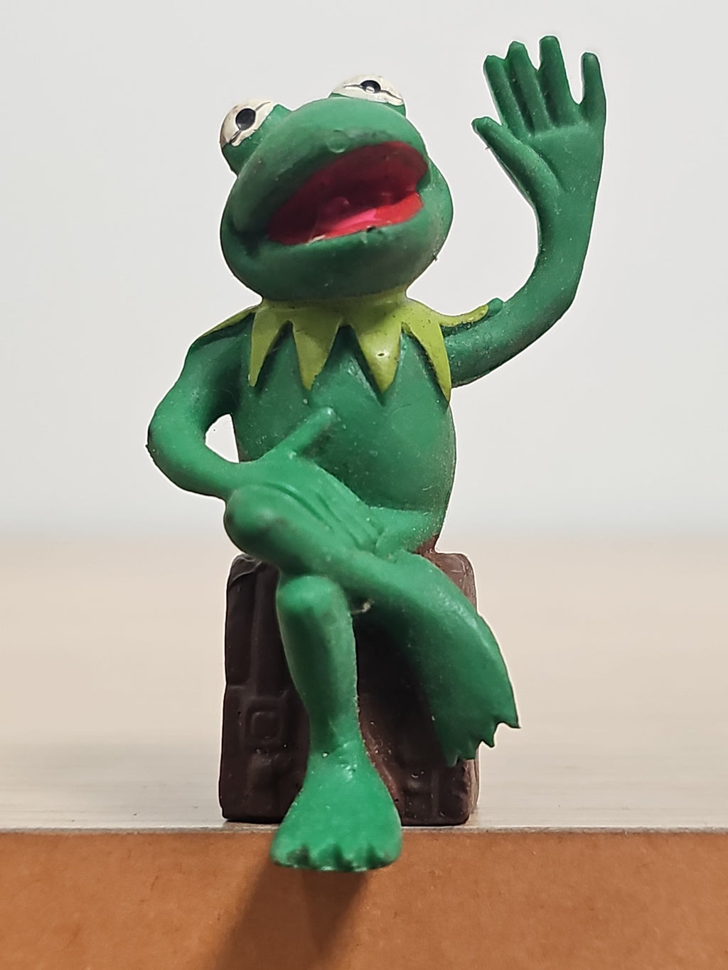 Figurine rétro Kermit la grenouille ? jouet ancien vintage pour collectionneur M