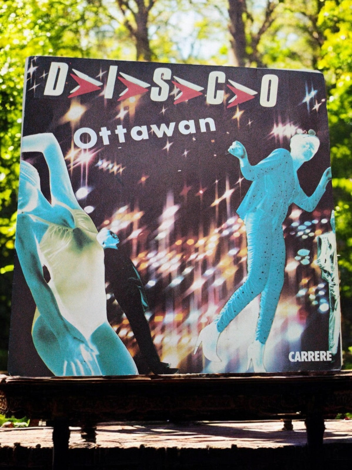 Vinyle 45 tours Ottawan Disco années 80 pochette Carrere maxi single