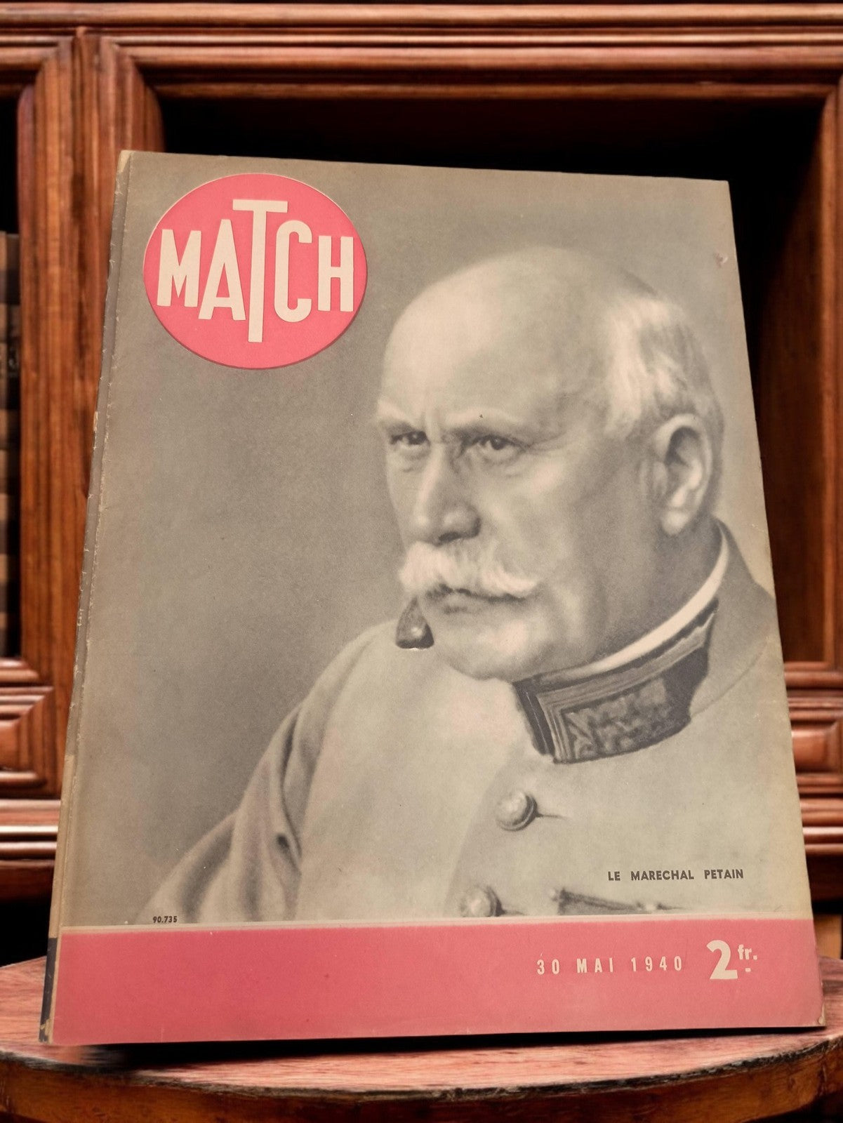 Magazine Paris Match 30 mai 1940 ancien rétro presse époque Pétain vintage