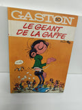 Vintage BD Gaston édition originale 1974 ancien album bande dessinée rétro colle