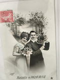 Carte postale ancienne Sainte Marie photo studio Perron CPA vintage
