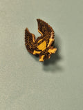 Vintage pin's aigle Ride to Live biker ancien doré collection moto (Ref 8)