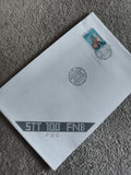 Enveloppe premier jour Finlande 1987 STT FNB cachet FDC philatélie