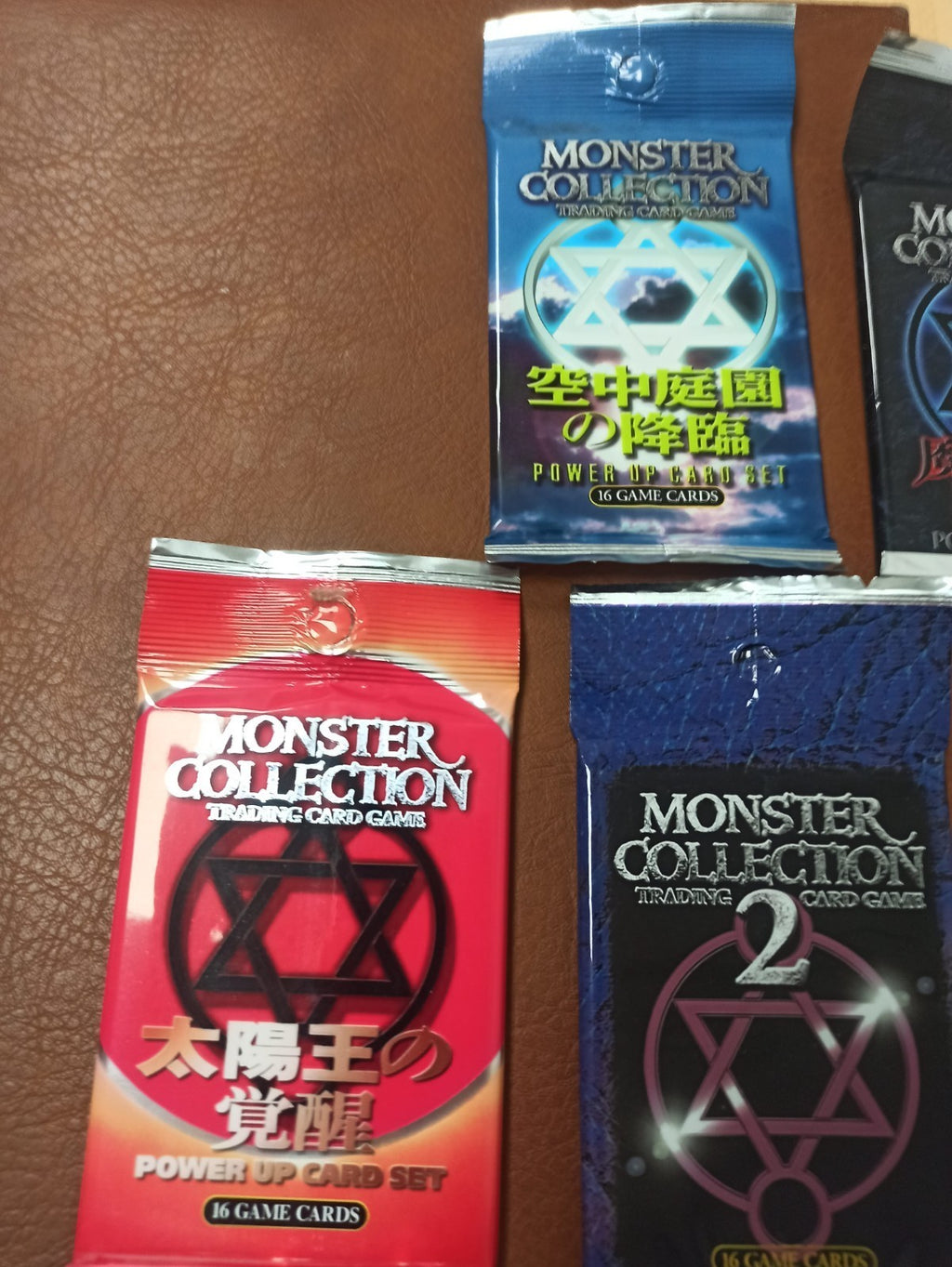 Boosters Monster Collection 2 cartes scellés TCG japonais rare lot