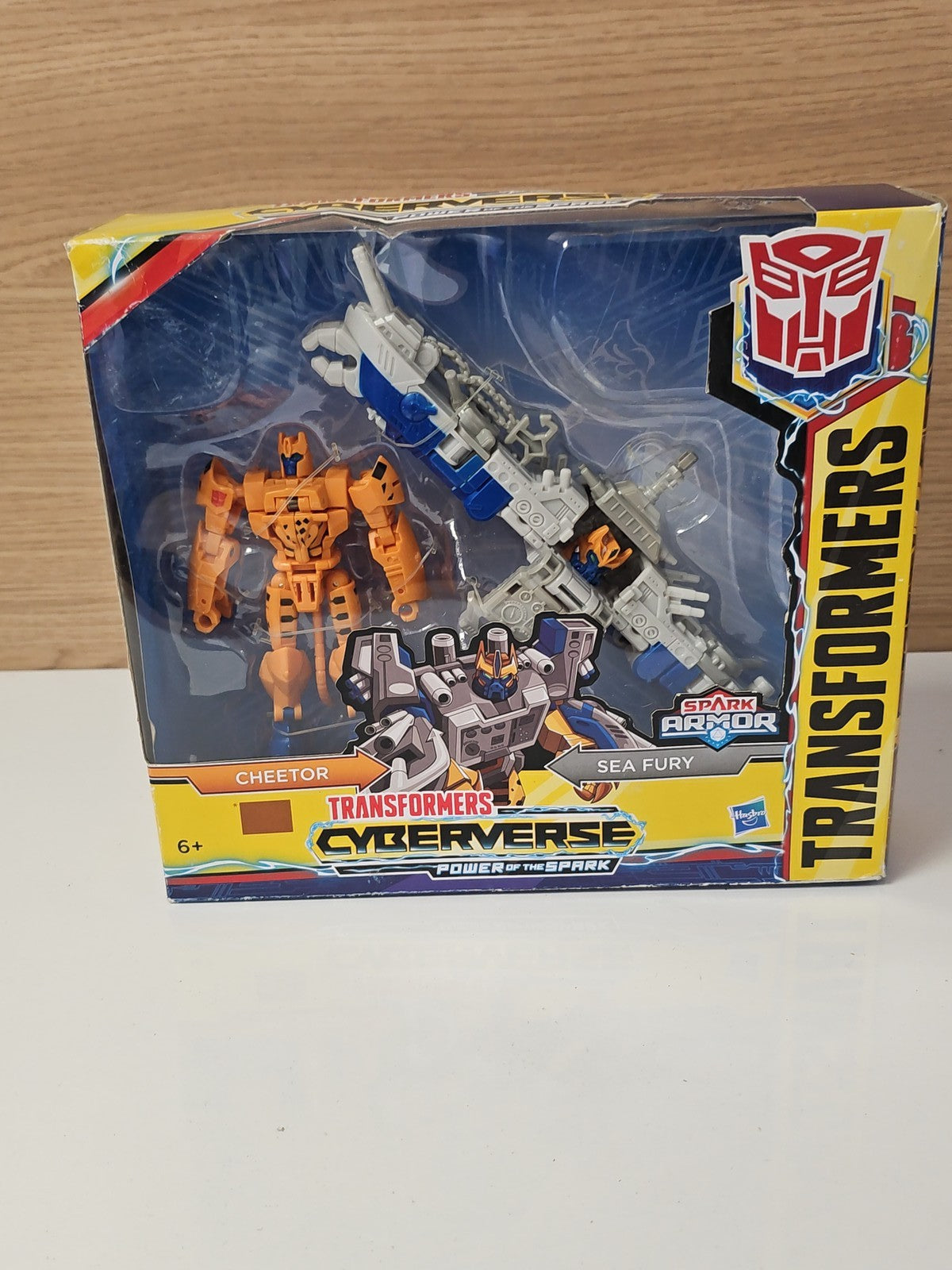 Transformers Cyberverse Spark Armor Cheetor Figurine articulée d'occasion Hasbro