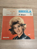 Vinyle 45 tours Sheila Philips 4e disque pochette orange ? Le Sifflet des Copain