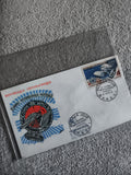 Lettre premier jour OMM République Centrafricaine 1965 philatélie cachet FDC