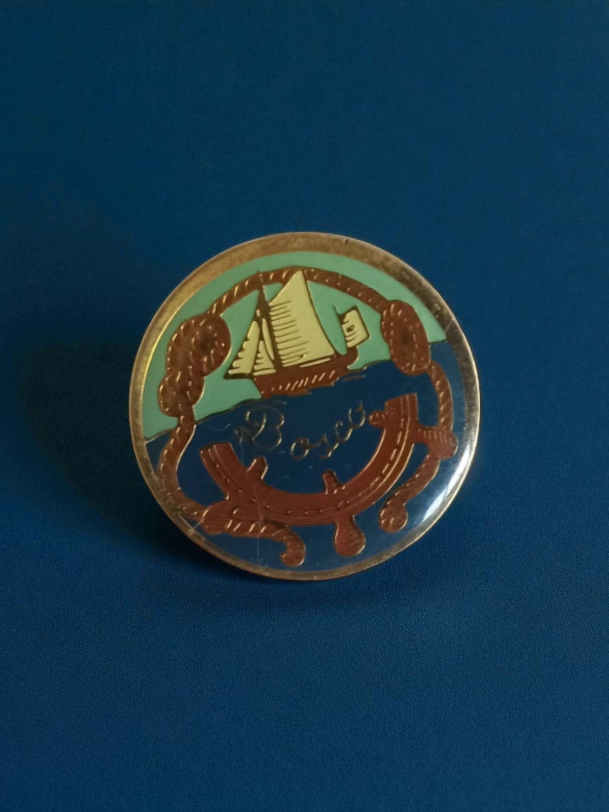 Pin's publicitaire ancien Bosco vintage collection rétro badge publicitaire rare