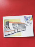 Carte postale philatélie oblitérée Journée du Timbre 1991 illustration tri posta