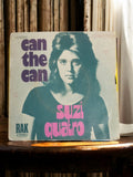 Disque vinyle Suzi Quatro Can The Can vintage RAK ancien single rétro