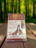 Cassette audio vintage Danse Rétro 1999 Xème Championnat Europe K7 années 90