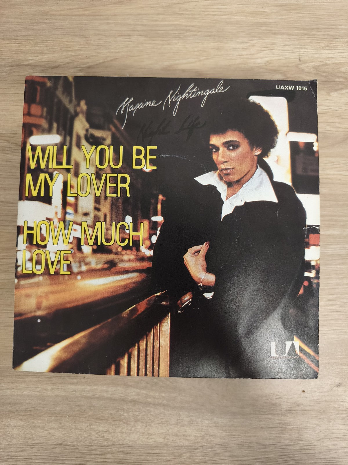 Vinyle 45T Maxine Nightingale Will You Be My Lover How Much Love pochette photo