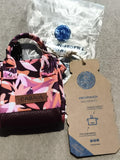 Mini pochette Cabaia motif floral multicolore neuf mini pouch accessoire