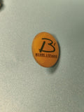 Vintage pin's Berre l'Étang jaune logo ovale collection (Ref 16)