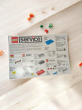 Livret LEGO service vintage années 80, brochure pièces détachées, publicité rare