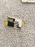 Pin's vintage donner son sang c'est donner à tous, badge rétro santé Ref 4
