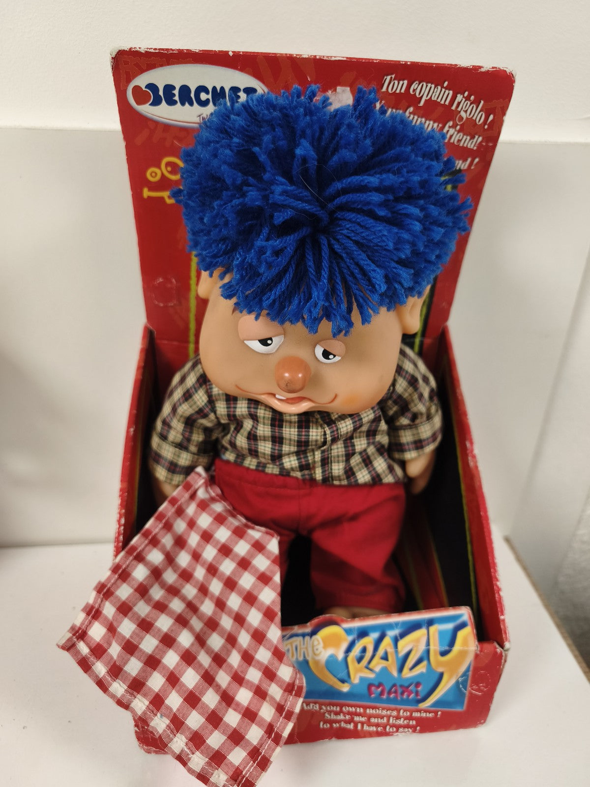 Poupée The Crazy Maxi articulée d'occasion, jouet original pour enfants