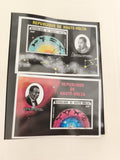 Timbres Haute-Volta 250F Martin Luther King Louis Armstrong thématique astro