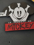 Pin's vintage Le Journal de Mickey ancien badge rétro collection Disney France