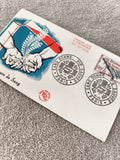 Enveloppe 1er jour Paris 1959 donneurs de sang, FDC philatélie ancienne