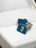 Pin's maillot OM Panasonic n°9 vintage rétro football Olympique Marseille