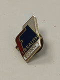 Pin's ancien Bralith vintage rétro collection badge publicitaire France rare