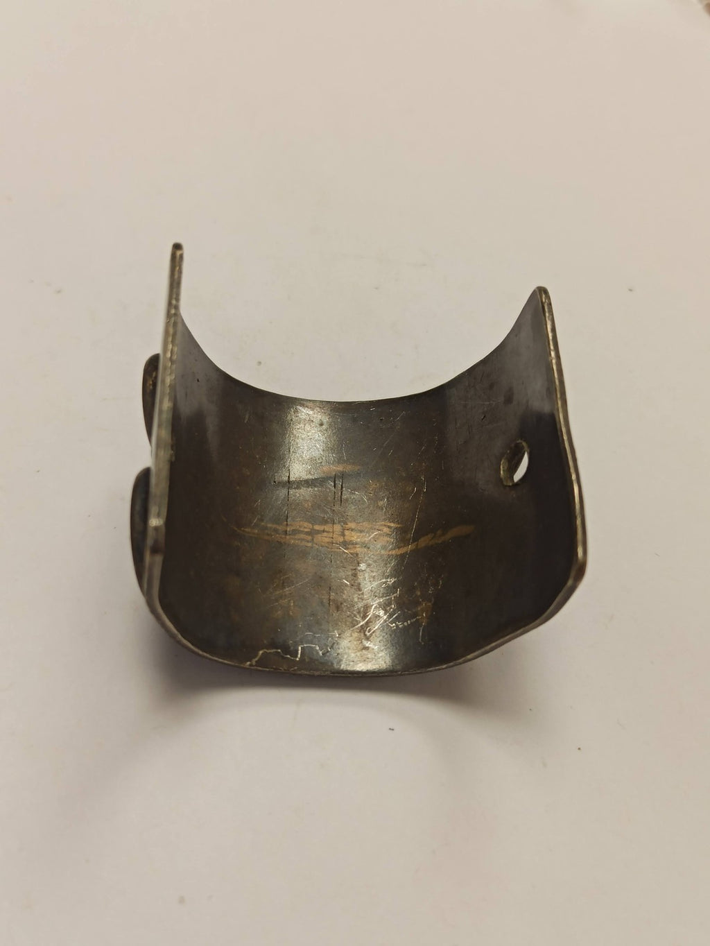 Élément de bracelet vintage années 1930, métal à identifier, bijou rétro