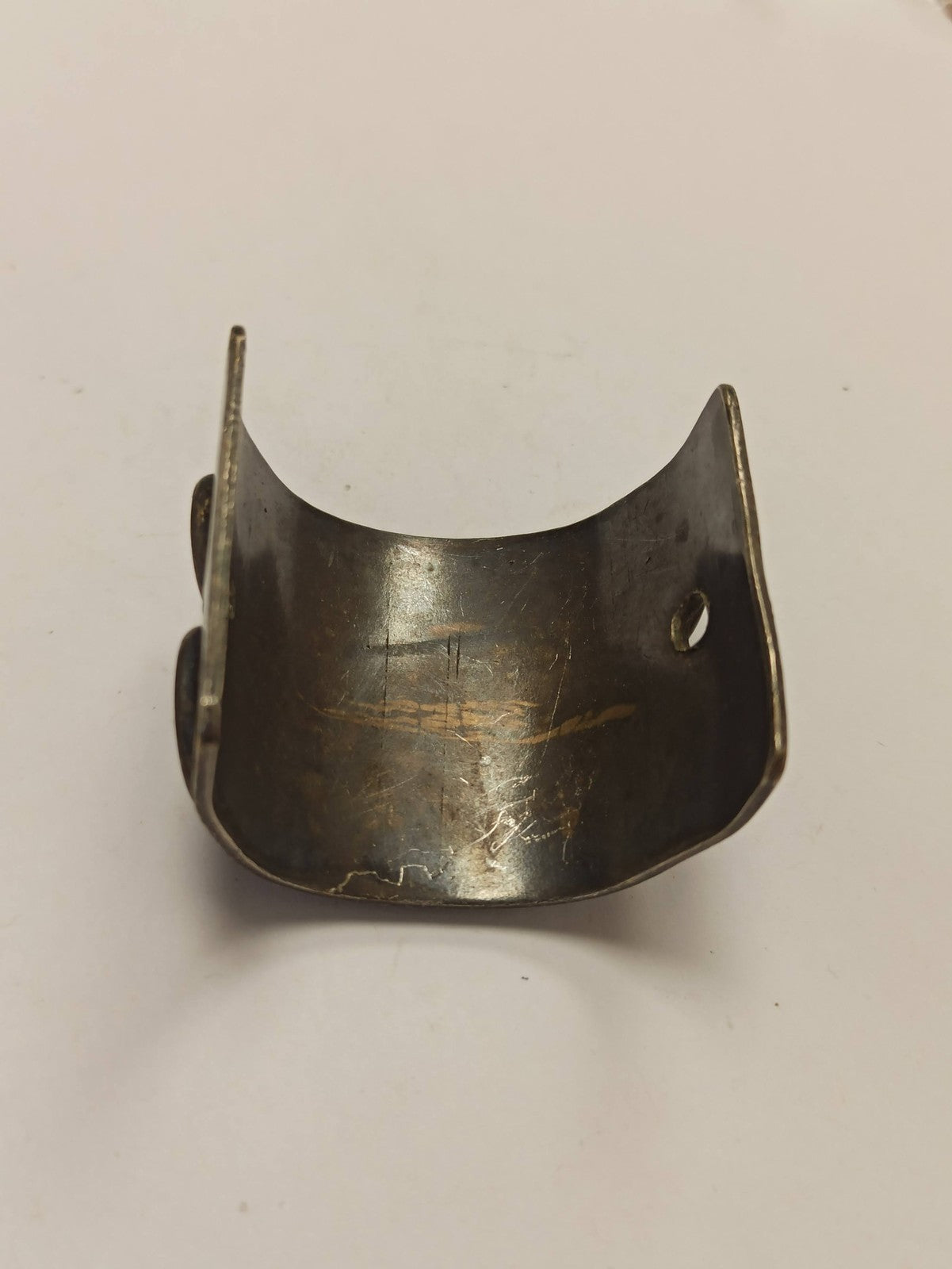 Élément de bracelet vintage années 1930, métal à identifier, bijou rétro