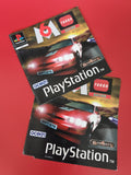 Notice originale jeu PS1 M6 Turbo Racing manuel PlayStation version française