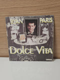 Vintage disque vinyle 45 tours rétro Dolce Vita ancien single collection musique