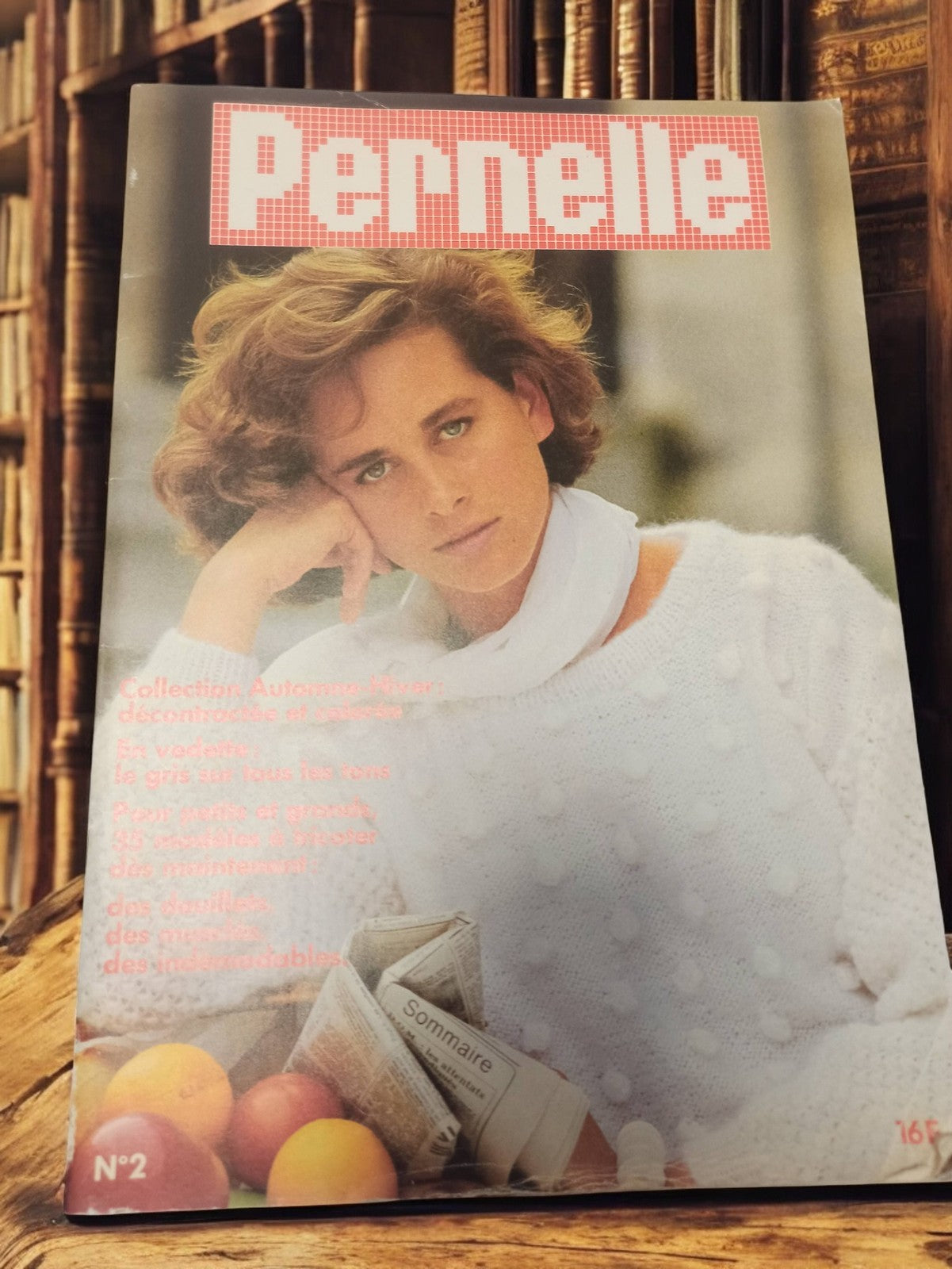 Magazine Pernelle n°2 ancien vintage mode rétro années 80 presse d'époque