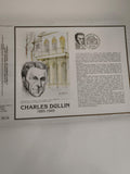 Feuillet philatélique CEF Charles Dullin 1885-1949 illustration Guilloux