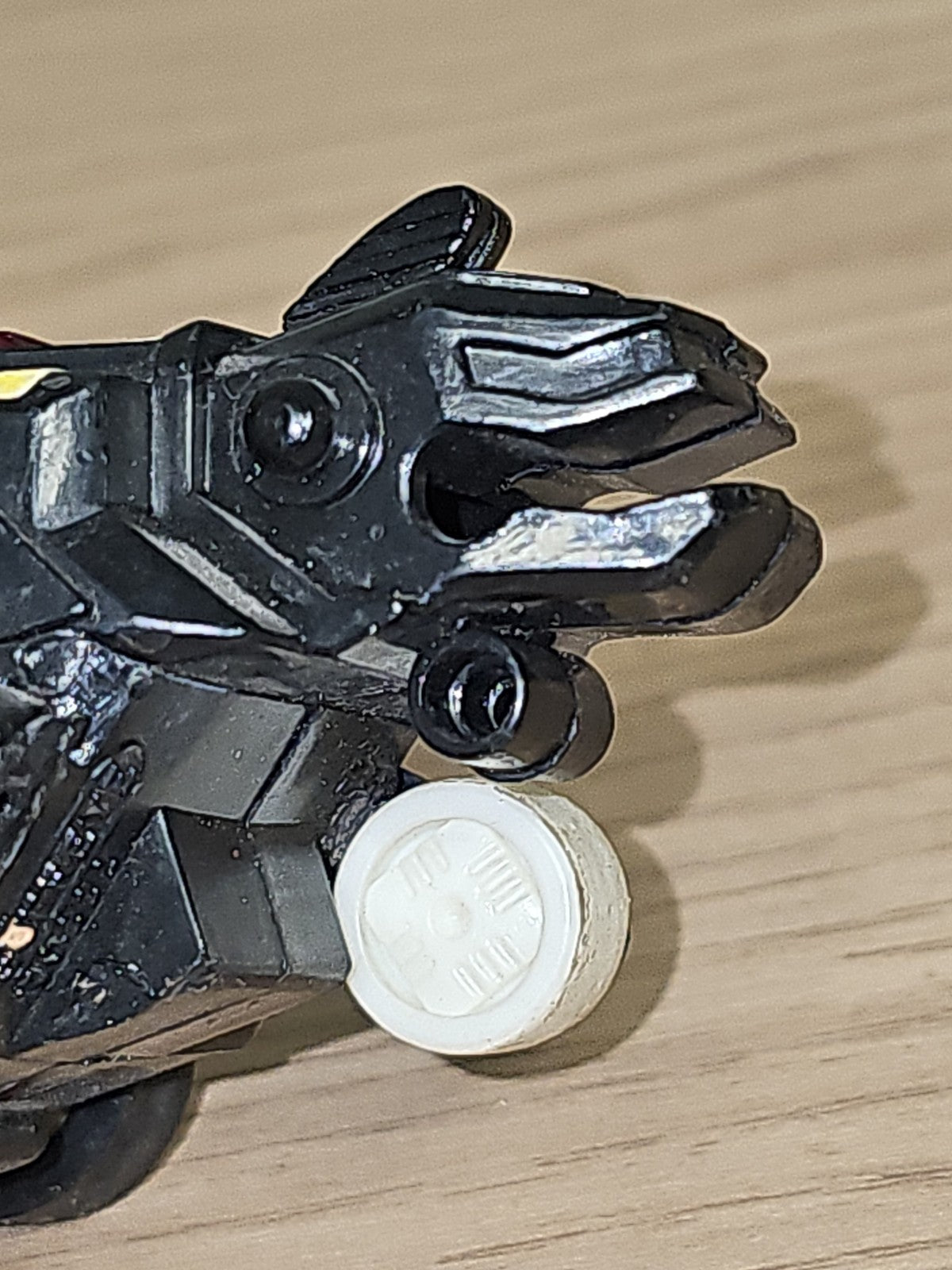 Figurine robot rétro Galaxy Warrior friction étincelles années 80 Zoids rare anc