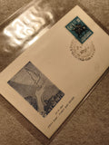 Lettre premier jour 1955 Yougoslavie ONU Prvi Dan timbre 30 din philatélie