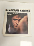 Vinyle 45 tours Jean-Jacques Goldman Puisque tu pars pochette photo