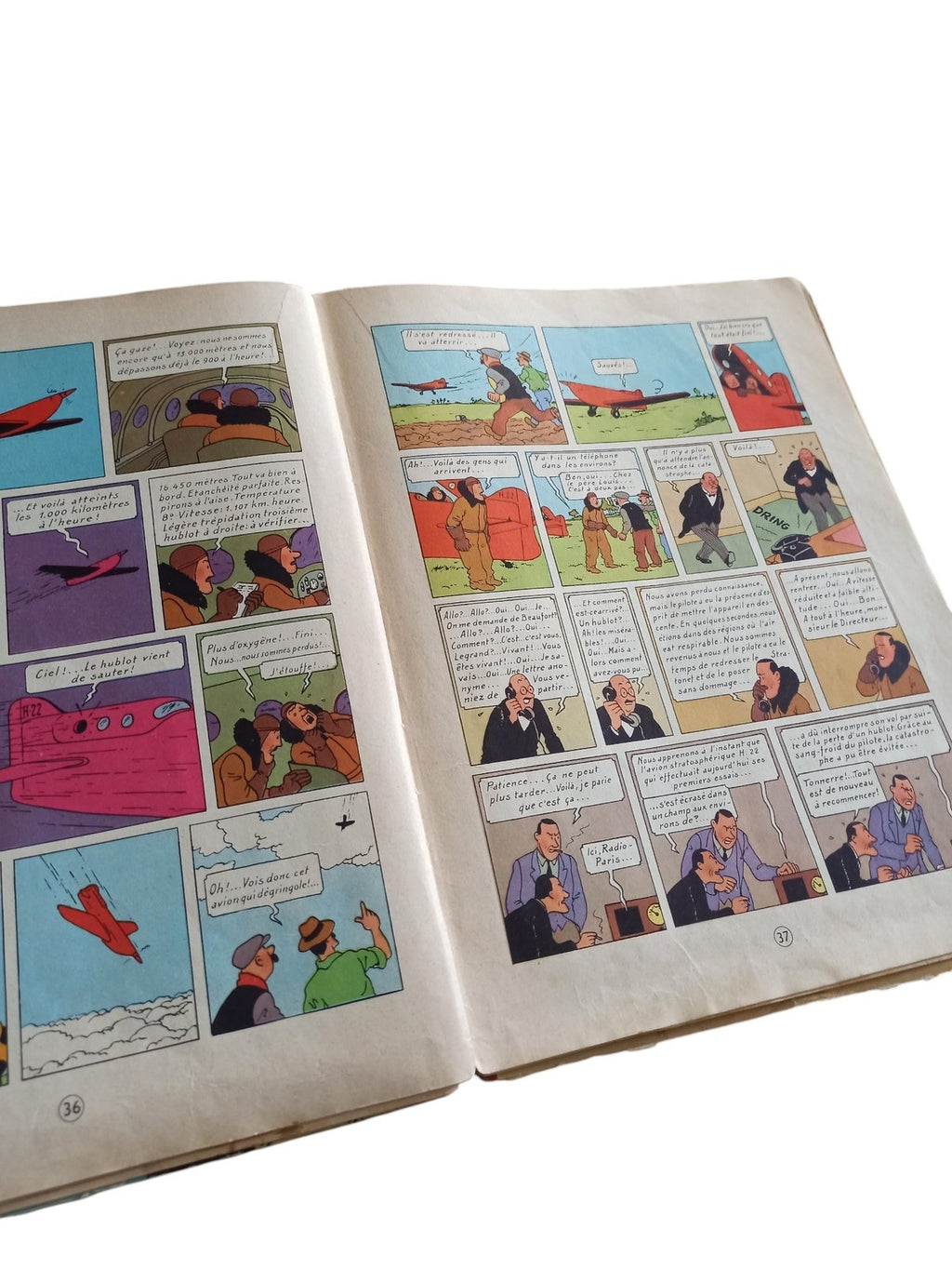 Bande dessinée Le testament de M. Pump Hergé Casterman édition vintage rare
