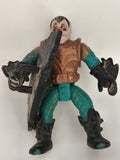 Imaginext Guerrier Troll bleu noir or Fisher Price figurine articulée enfant