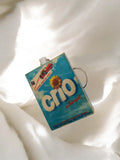 Porte-clés ancien Crio au tournesol vintage pub rétro objet promotionnel