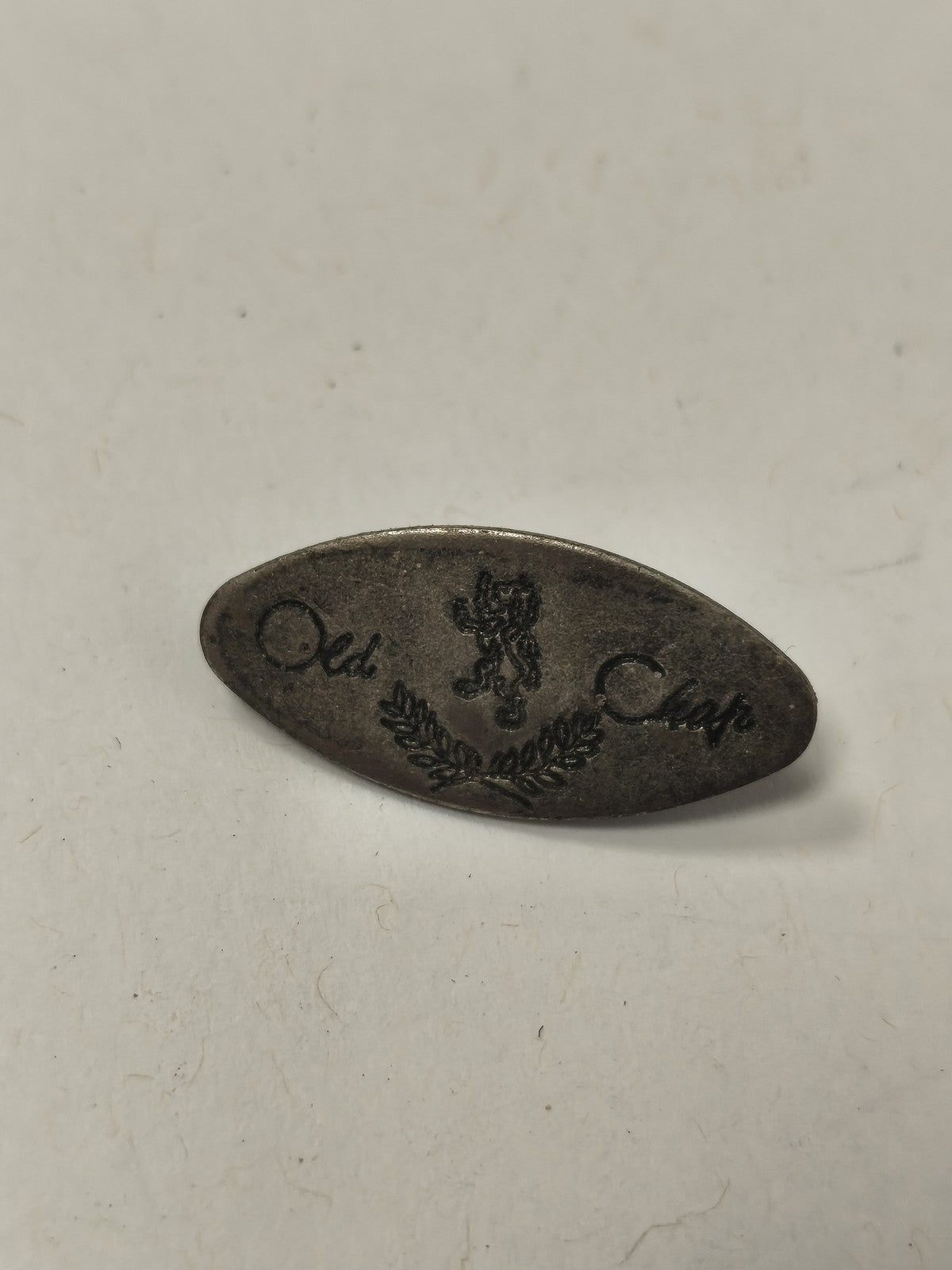 Broche ancienne rétro "Old Chap" petit format, bijou vintage original collection