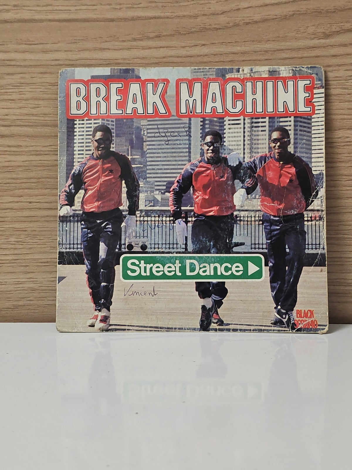 Vintage Break Machine 45 RPM vinyl record old collectible 80s