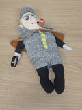 Peluche Détective Chevron 35cm Jouet Animal Doux Peluché Enfant Décor Original