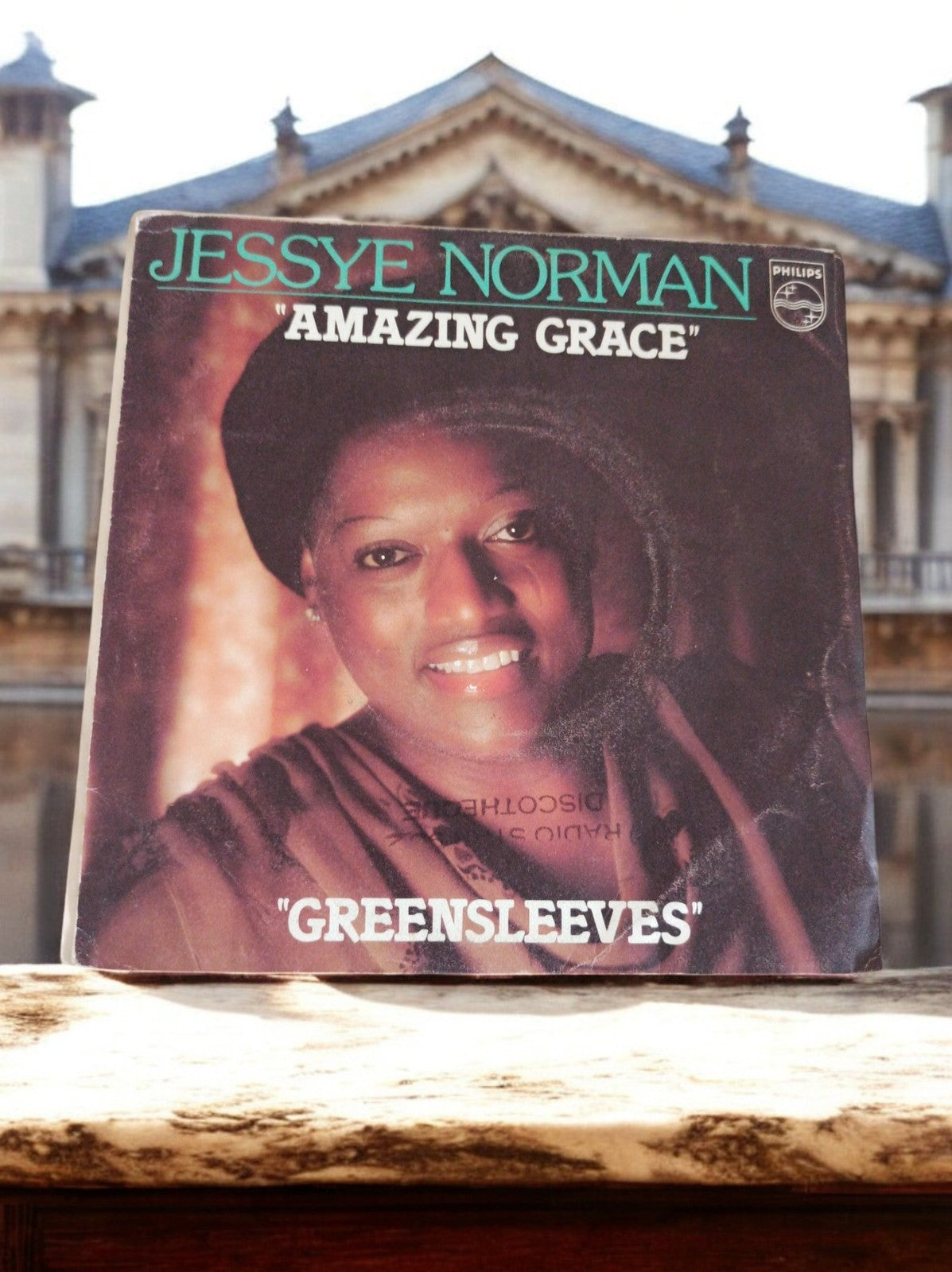 Vinyle 45T Jessye Norman Philips Amazing Grace Greensleeves vintage single