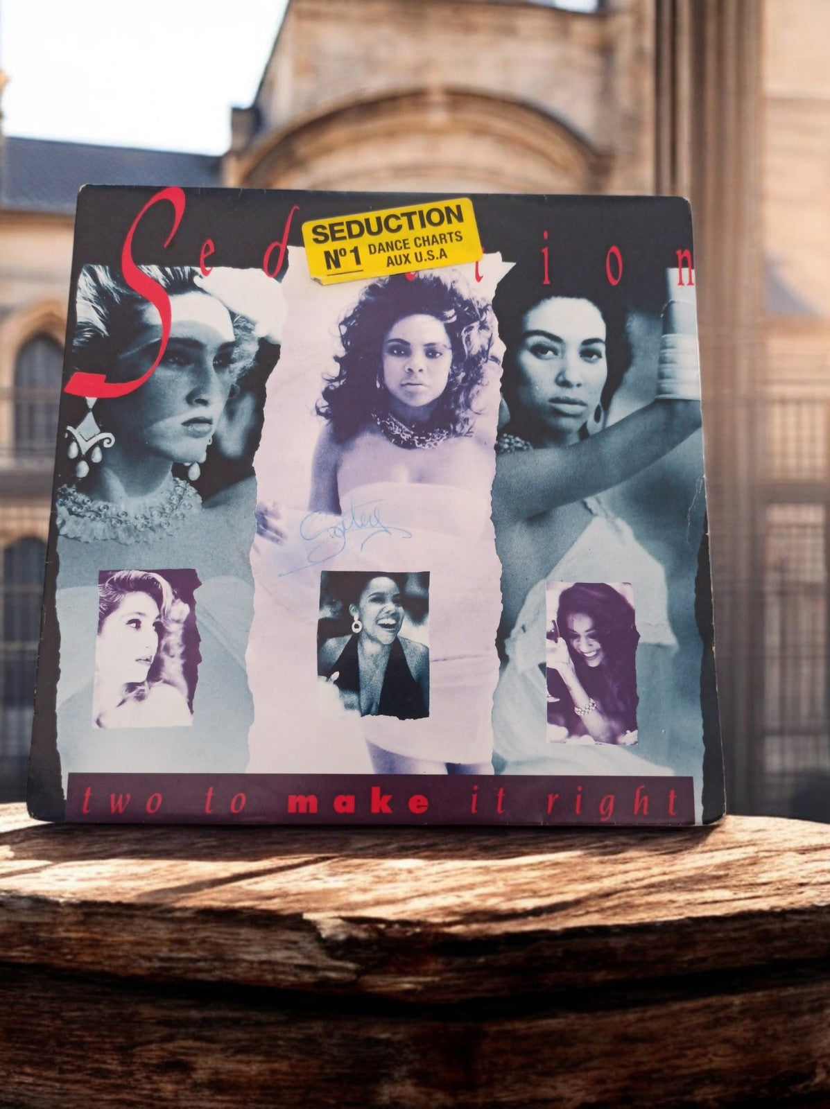 Vinyle 45 tours Seduction Two to Make It Right pochette rétro USA