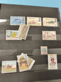 Lot anciens timbres oblitérés Maurice collection philatélie thématiques variées