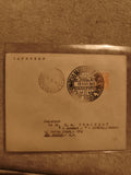 Lettre oblitérée 1941 Brésil São Paulo IMPRESSO philatélie (Ref 1)