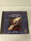 CD Heifetz Concertos Tchaikovsky Mendelssohn Reiner Munch RCA Red Seal