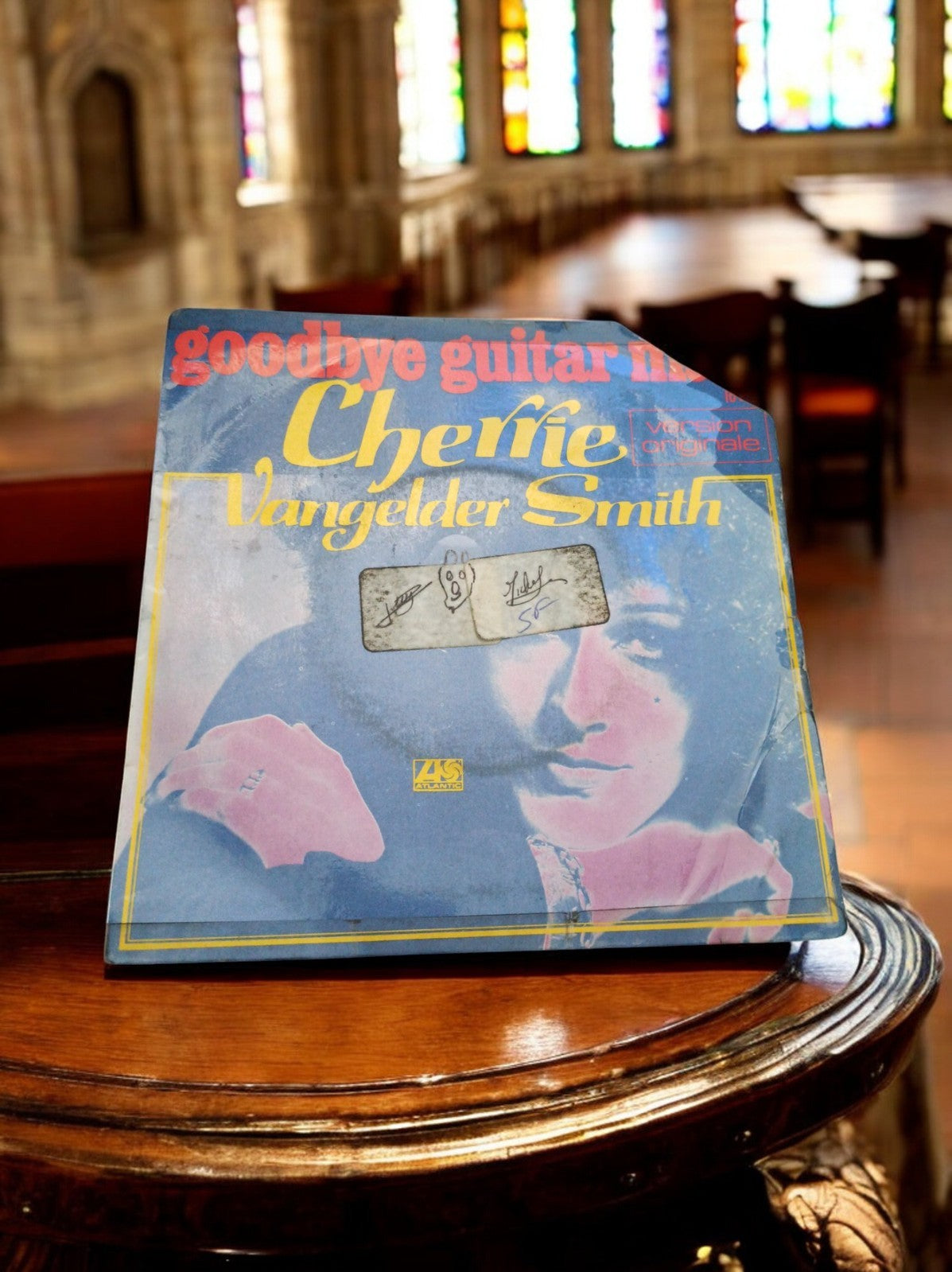Vinyle 45 tours Cherrie Vangelder Smith Goodbye Guitar vintage Atlantic