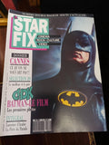 Magazine Starfix vintage Batman 1989 cinéma rétro Cannes très bon état