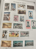 Timbres oblitérés Djibouti thématiques sport, aviation, art, architecture, feuil