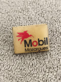 Pin's Mobil Mazargues vintage logo Pégase années 80-90 badge ancien
